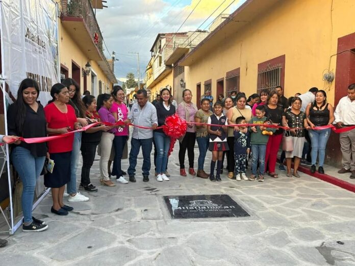 UNA OBRA MÁS, ENTREGA DE CALLE VICENTE GUERRERO
