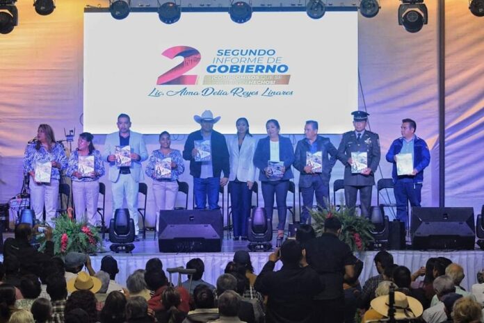 2do. Informe de Gobierno, Alma Reyes Linares, Presidenta municipal de ATLATLAHUCAN 2022-2024