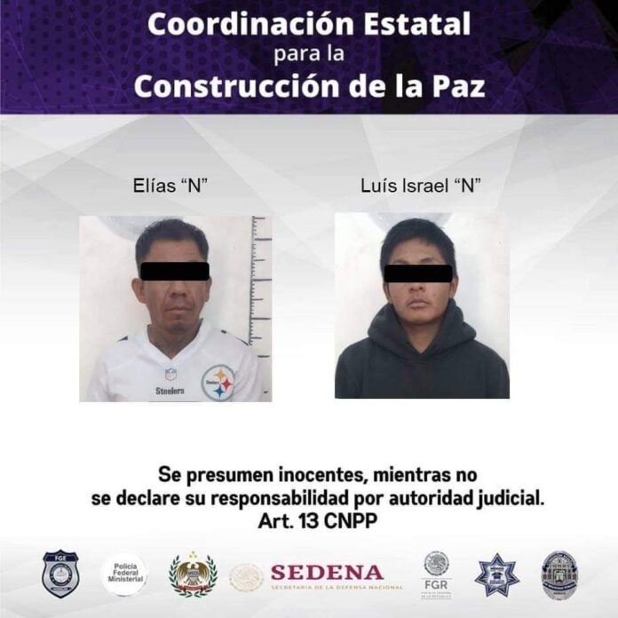 GRACIAS A UNA DENUNCIA RECUPERAN VEHÍCULO ROBADO Y DETIENEN A 2 PRESUNTOS DELINCUENTES