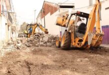 AVANZA LA PAVIMENTACIÓN DE LA CALLE EMILIANO ZAPATA, EN EL CENTRO DE YECAPIXTLA