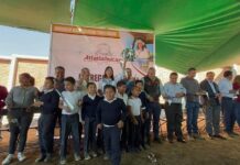 ENTREGA DE BARDA PERIMETRAL PRIMARIA «MORELOS», EN SAN MIGUEL