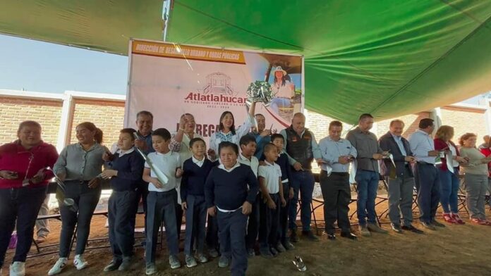 ENTREGA DE BARDA PERIMETRAL PRIMARIA «MORELOS», EN SAN MIGUEL
