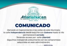 COMUNICADO CABECERA ATLATLAHUCAN