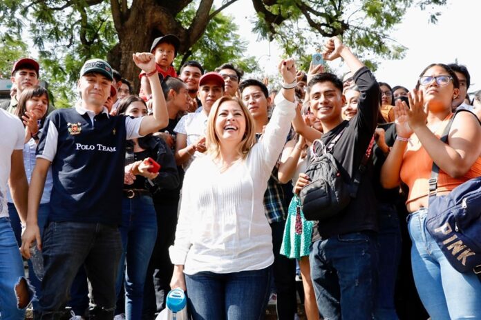 QUEDO CLARO QUE LA GENTE QUIERE RESCATAR A MORELOS: LUCY MEZA