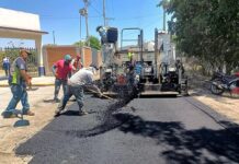 LA DIPUTADA LOCAL VERO ANRUBIO INAUGURA OTRA OBRA EN LA ZONA ORIENTE