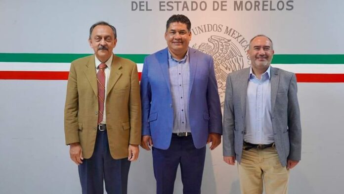 SE REÚNE PRESIDENTE DEL CONGRESO DE MORELOS CON DELEGADO Y SUBDELEGADO DE LA SECRETARÍA DE GOBERNACIÓN