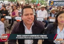 2do. INFORME DE GOBIERNO, ÁNGEL AUGUSTO DOMÍNGUEZ SÁNCHEZ, Presidente de Jantetelco