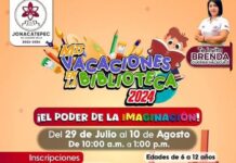¡REGRESA EL CURSO DE VERANO “MIS VACACIONES EN LA BIBLIOTECA”!