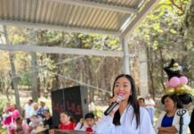 ALMA REYES, MADRINA DE GENERACIÓN DE PRIM. IGNACIO ZARAGOZA