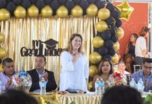 SUPERVISA MARGARITA GONZÁLEZ SARAVIA ESCUELAS EN TETELCINGO