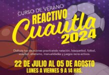 INSCRÍBETE AL CURSO DE VERANO REACTIVO CUAUTLA UDC 2024
