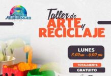 TALLER DE ARTE Y RECICLAJE.