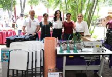 ENCABEZA EDIL DE YECAPIXTLA, HELADIO RAFAEL SÁNCHEZ ZAVALA, INAUGURACIÓN DE OBRA