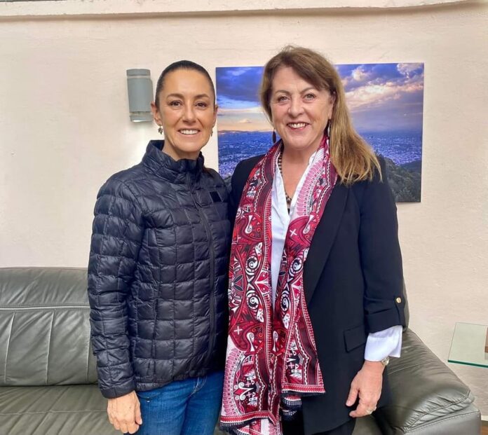 SEGURIDAD Y BIENESTAR, PRIORIDADES DE MARGARITA GONZÁLEZ SARAVIA Y CLAUDIA SHEINBAUM