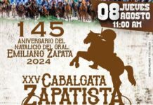 25ª CABALGATA ZAPATISTA EN HONOR A EMILIANO ZAPATA