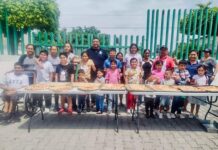 EL CENTRO DE DESARROLLO COMUNITARIO (CDC) DE LA COLONIA JUAN MORALES, SEDE DEL CUARTO CURSO DE ELABORACIÓN DE PIZZA.