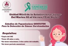 ¡PAPANICOLAOU GRATUITOS!