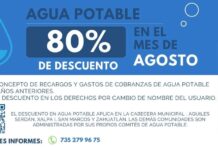 CAMPAÑA DE DESCUENTO EN AGUA POTABLE DE YECAPIXTLA