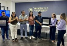 EL GOBIERNO MUNICIPAL DE YECAPIXTLA RECIBE CERTIFICACIONES POR PARTE DE LA SECRETARÍA DE SALUD