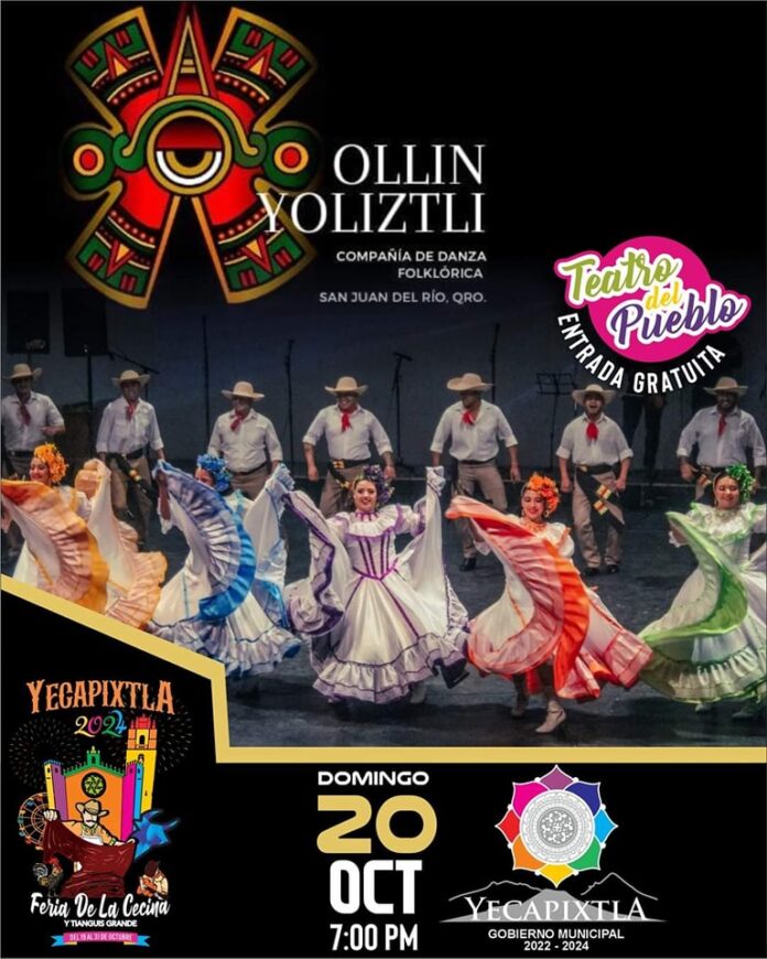 OLLIN YOLIZTLI – COMPAÑIA DE DANZA FLOFLÓRICA, San Juan del Río Qro.