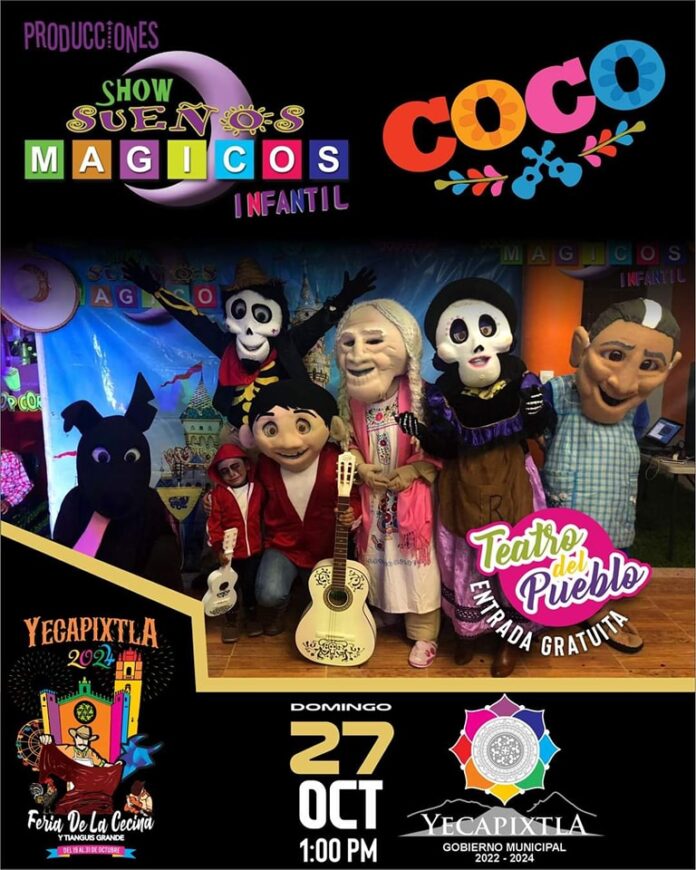SHOW SUEÑOSMÁGICOS INFANTIL – COCO