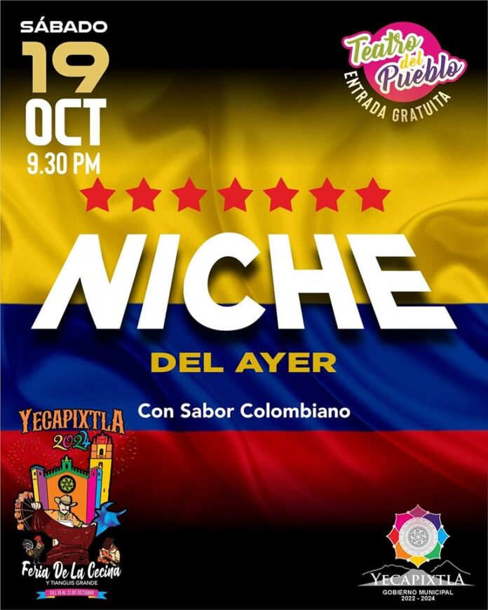 NICHE DEL AYER, con Sabor Colombiano