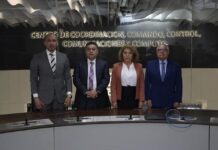 RECIBE MIGUEL ÁNGEL URRUTIA LOZANO EL MANDO DE LA SEGURIDAD PÚBLICA DEL ESTADO