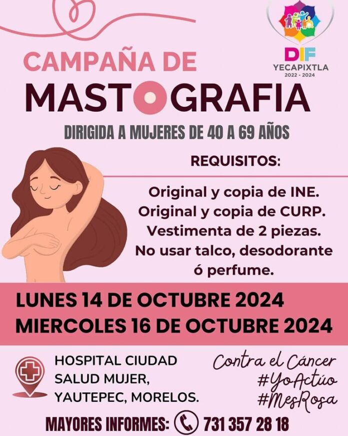 CAMPAÑA DE MASTOGRAFIAS