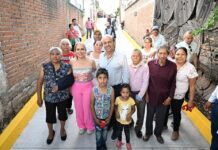 REACTIVAN CALLE LAURO ORTEGA EN POLVORÍN TRAS 40 AÑOS DE ABANDONO