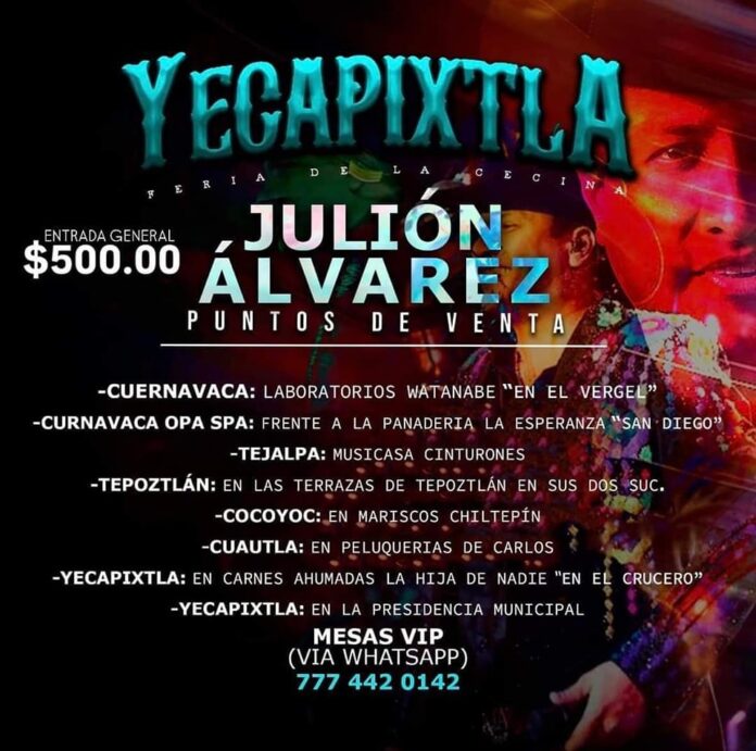 RESERVADOS DE JULIÓN ÁLVAREZ PARA EL 31 DE OCTUBRE