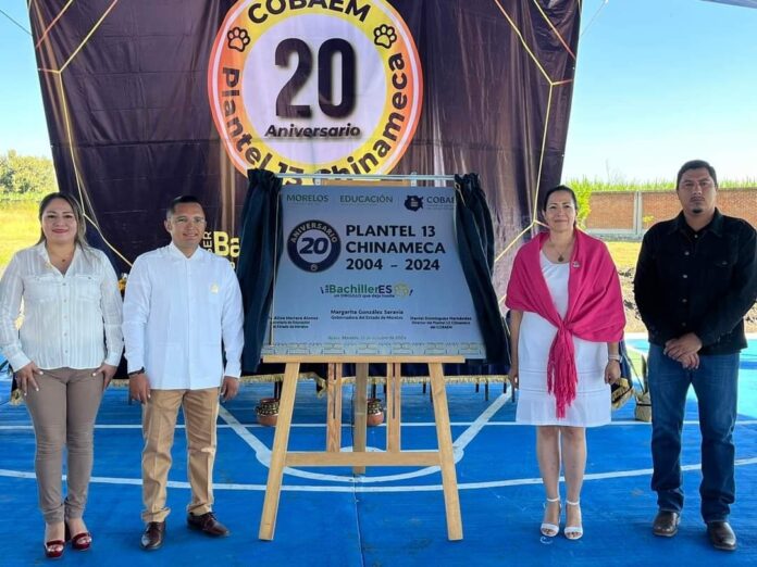 20 ANIVERSARIO COBAEM PLANTEL 13 CHINAMECA