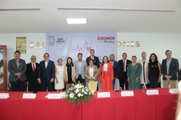 DIPUTADA ELEONOR MARTÍNEZ INSTALA COMISIÓN DE SALUD DEL CONGRESO