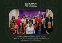 Comprometido el instituto de la Defensoría Pública en consolidar el Estado de Derecho en Morelos