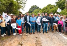 ARRANQUE DE PAVIMENTACIÓN EN CALLE VICENTE GUERRERO DE ACHICHIPICO