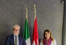 SE REÚNE GOBERNADORA MARGARITA GONZÁLEZ CON EL EMBAJADOR DE SUIZA EN MÉXICO, EL EXCMO. SR. PIETRO PIFFARETTI