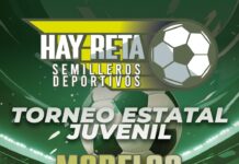INVITA INDEM A PARTICIPAR EN EL TORNEO DE FÚTBOL JUVENIL “HAY RETA”