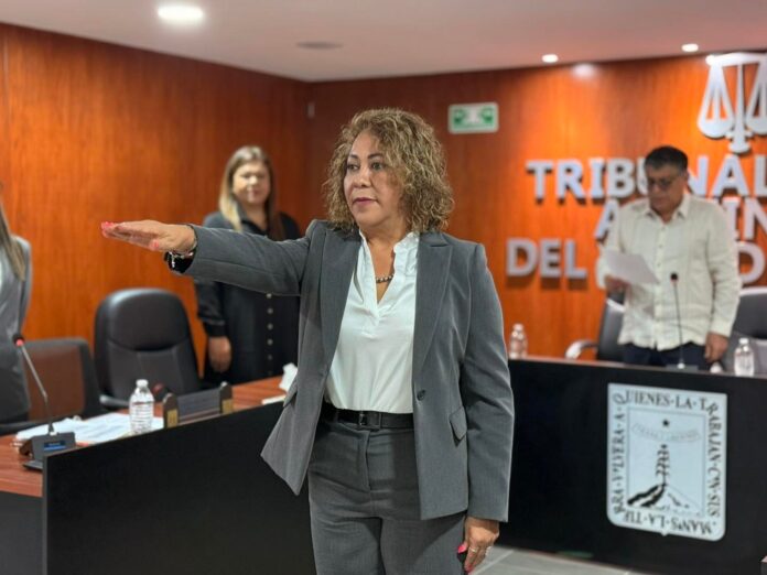 RINDE PROTESTA LA CONTRALORA ESTATAL COMO PRESIDENTA TEMPORAL DEL COMITÉ COORDINADOR Y ÓRGANO DE GOBIERNO DE LA SECRETARÍA EJECUTIVA DEL SISTEMA ANTICORRUPCIÓN DEL ESTADO DE MORELOS
