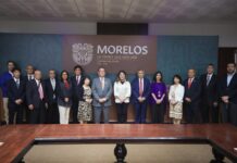 RECIBE GOBERNADORA MARGARITA GONZÁLEZ A NOBORU HIRABAYASHI, ALCALDE DE OTAKI, JAPÓN