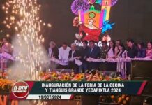 INAUGURA HELADIO RAFAEL SÁNCHEZ ZAVALA LA FERIA DE LA CECINA Y TIANGUIS GRANDE 2024
