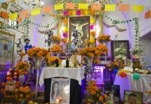 Riqueza cultural de las “Ofrendas Nuevas” de Ocotepec comparte Margarita González con el embajador de Marruecos en México