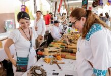 Recorre secretaria de cultura Corredor gastronómico y artesanal del festival MIQUIXTLI 2024