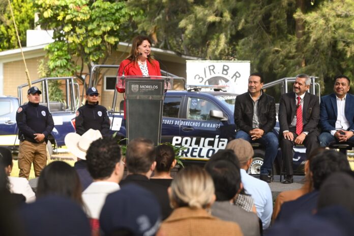 Refuerza estrategia de seguridad para la construcción de un Morelos en paz y con justicia para sus habitantes