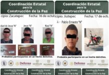 Acciones relevantes de la Mesa de Coordinación Estatal para la Construcción de Paz y Seguridad