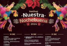 INVITA SECRETARÍA DE CULTURA AL FESTIVAL NUESTRA NOCHEBUENA 2024