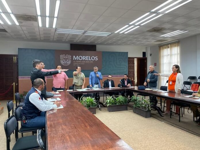 TOMAN PROTESTA NUEVOS INTEGRANTES DEL SISTEMA DE BÚSQUEDA DE PERSONAS DEL ESTADO DE MORELOS
