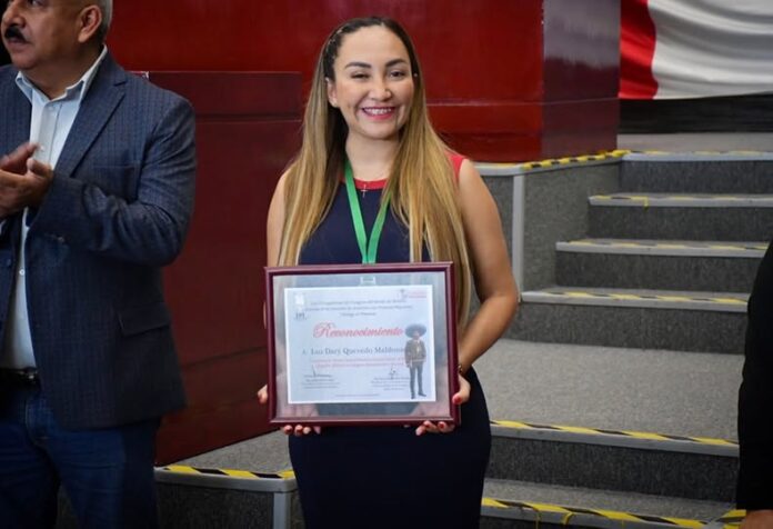 RECONOCE CONGRESO DE MORELOS A LUZ DARY QUEVEDO POR SU LABOR EN FAVOR DE LA COMUNIDAD MIGRANTE MORELENSE
