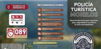 DIFUNDE GOBIERNO DEL ESTADO RECOMENDACIONES TURÍSTICAS DE LA CAPITAL MORELENSE