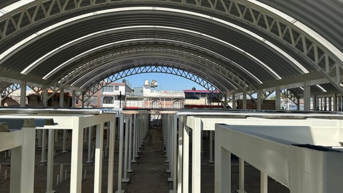 Supervisa Gobierno de Morelos Trabajos de Reconstrucción del Mercado Hermenegildo Galeana de Cuautla