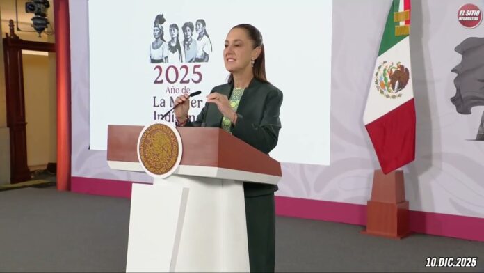 10.DIC.2025 | Mañanera del Pueblo – Conferencia Matutina de Claudia Sheinbaum