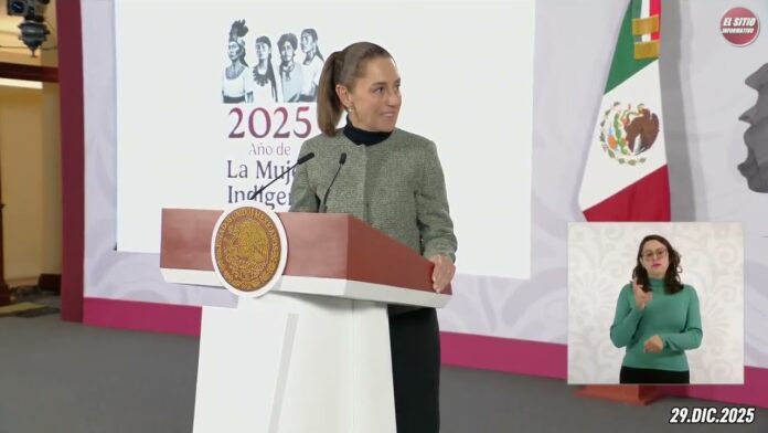 29.DIC.2025 | Mañanera del Pueblo – Conferencia Matutina de Claudia Sheinbaum